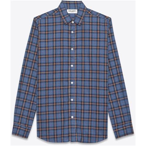 ysl mens casual shirts|yves st laurent for men.